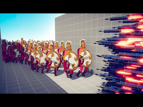 100x SPARTANS vs EVERY GOD - TABS | Totally Accurate Battle Simulator 2023