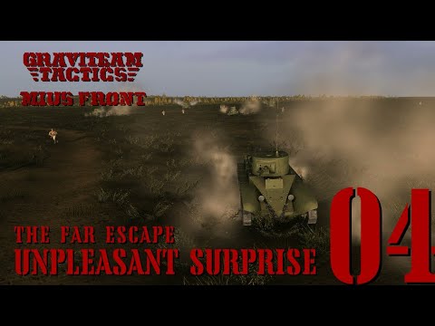 UNPLEASANT SURPRISE - The Far Escape - Turn 3 - Battle 2 - Graviteam Tactics Mius Front