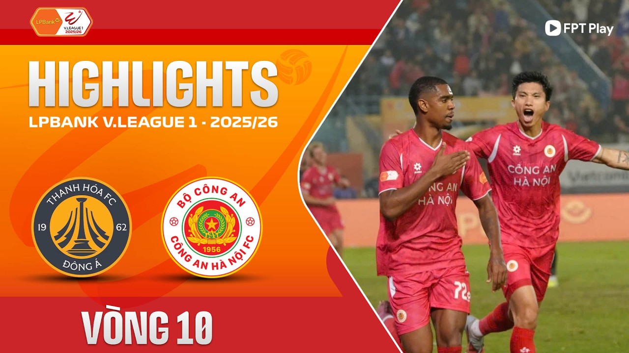 Đông Á Thanh Hóa vs Công An Hà Nội Highlights