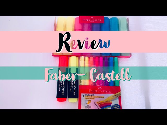 Vídeo relacionado con Faber-Castell 254844 - Pack de 4 Subrayadores Textliner 48 - Surtido