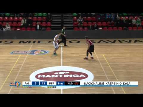 NKL: „Palanga“ - „Perlas-MRU“ rungtynių įrašas 2015-11-28