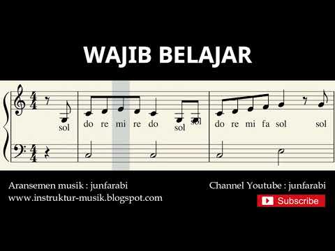 Lirik Lagu Wajib Belajar