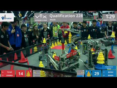 2018 VRC Math Q228 - 7316F 55098A vs 8059X 8568A - 47 to 141