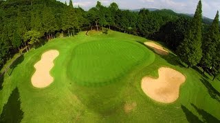 preview picture of video '【ゴルフ場空撮】夜須高原カントリークラブ 東コース HOLE4　【Drone】YASUKOUGEN Country Club EAST'
