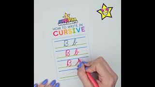 How to Write Cursive Letter B