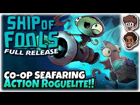 NEW Co-op Seafaring Action Roguelite! | FULL RELEASE | Ship of Fools (ft. VeeDotMe) | #ad