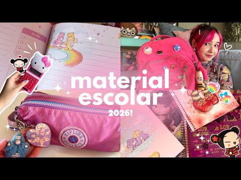 📚 MEU MATERIAL ESCOLAR 2026 | 3º ano do EM!