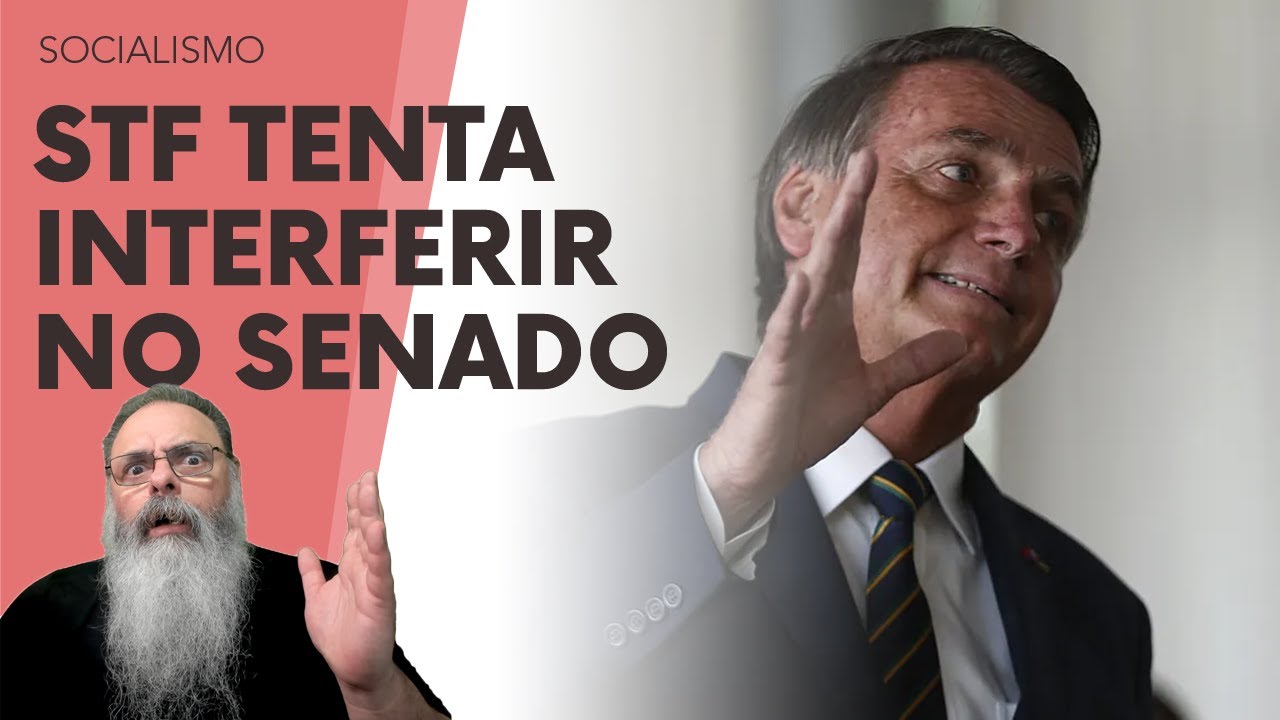 MINISTRO do STF está TENTANDO CONVENCER GOVERNADORES a se CANDIDATAREM ao SENADO para COMBATER BOLSO