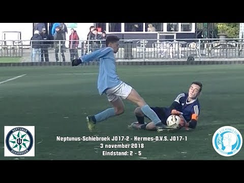 Samenvatting Neptunus-Schiebroek JO17-2 - Hermes-D.V.S. JO17-1