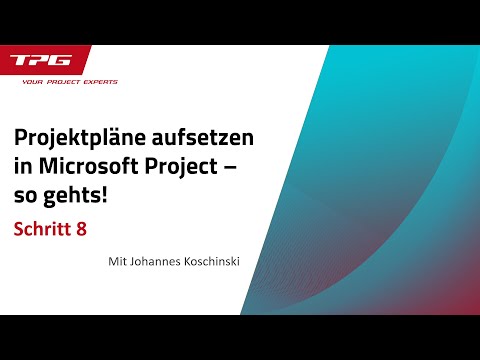 Der optimale MS Project Projektplan (Schritt 8): Ressourcen den Vorgängen richtig zuweisen