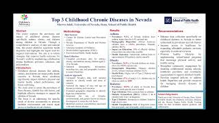 Top 3 Childhood Chronic Diseases in Nevada
