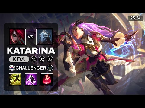 Katarina vs Viktor Mid - KR Grandmaster - Patch 25.24 Season 15