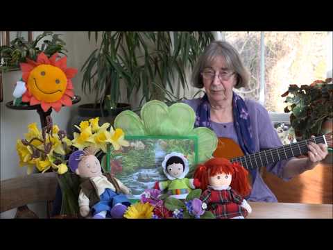 Spring has now unwrapped its flowers - can be sung as a round