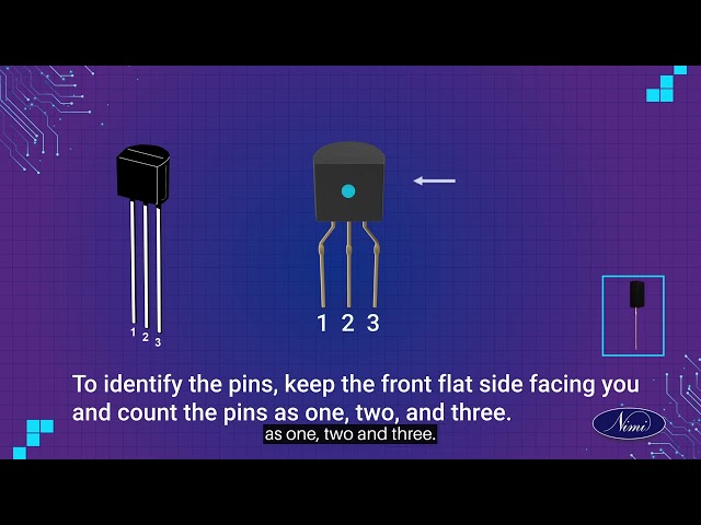 check transistors their functioning by identifying its type terminals