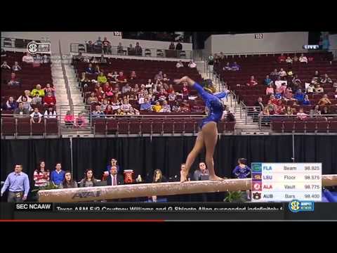 Kennedy Baker (Florida) 2016 SEC Championships 9.875