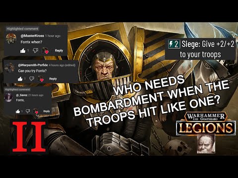 Horus Heresy Legions: Forrix Turboson is in the Fray PART 2