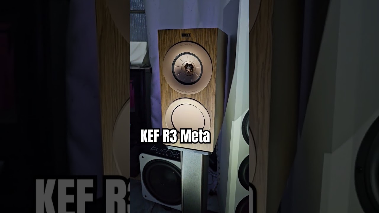 Cover songs can sound SO good! KEF R3 Meta Speakers. #Hifi