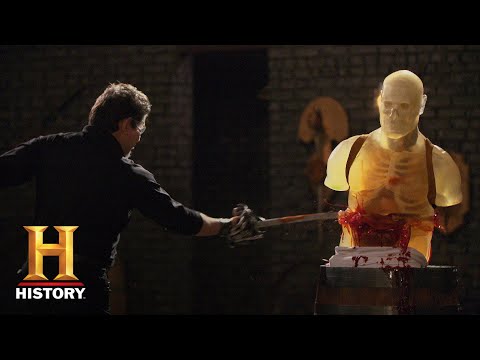 Forged in Fire: SCOTTISH BACKSWORD KILL TEST (Season 7) | Exclusive | History