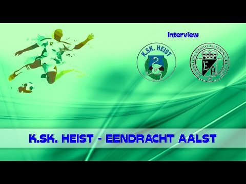 KSK TV ... K.SK. Heist - Eendracht Aalst - Interview Cis Bosschaerts