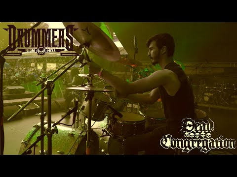 DEAD CONGREGATION-Only Ashes Remain. Vasilis Nanos. MetalGate Czech Death Fest 2025 (Drum Cam)