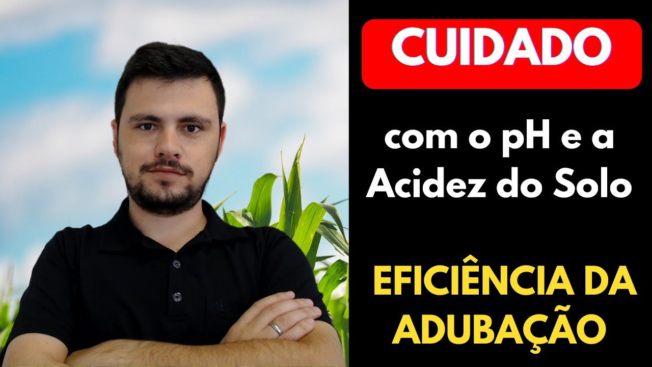pH e Acidez do Solo - Disponibilidade de NUTRIENTES e importância da CALAGEM