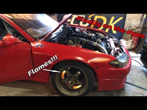 Dynoing the 2021 upgrades - S15 Silvia SR20DET Holset HY35