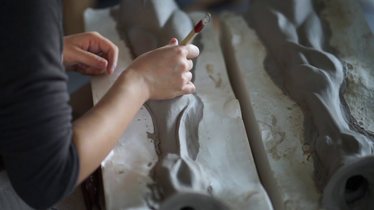 ceramic sculpture video tutorial by liang