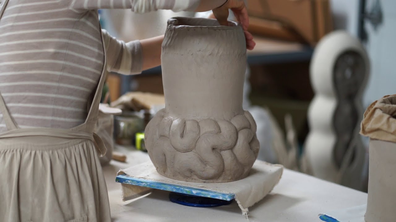 ceramic sculpture video tutorial by liang