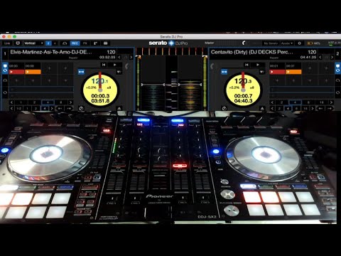 CLASE PARA DJ COMO MEZCLAR BACHATA Y DEMBOW EN SERATO DJ PRO TUTORIAL