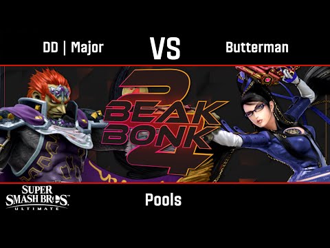 DD | Major (Ganondorf) vs Butterman (Bayonetta) - Ultimate Pools - Beak Bonk 2024