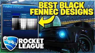 The Best Black Fennec Car Designs in Rocket League History!