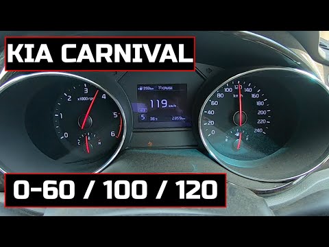 How quick is the Kia Carnival?