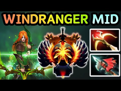 🔥 NEW PATCH 7.40 !!! WINDRANGER MID MOVE SPEED ABUSE | DOTA 2 GAMEPLAY 🔥