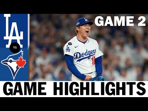 Toronto Blue Jays vs Los Angeles Dodgers Highlights | World Series Game 2 (10/25/25) MLB Highlights