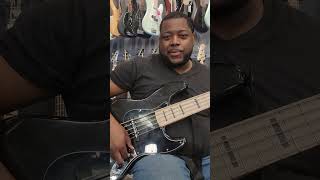 Video thumbnail for Affinity Series Active Jazz Bass V, Maple Fingerboard, Black Pickguard, Black Metallic by Michael Williams