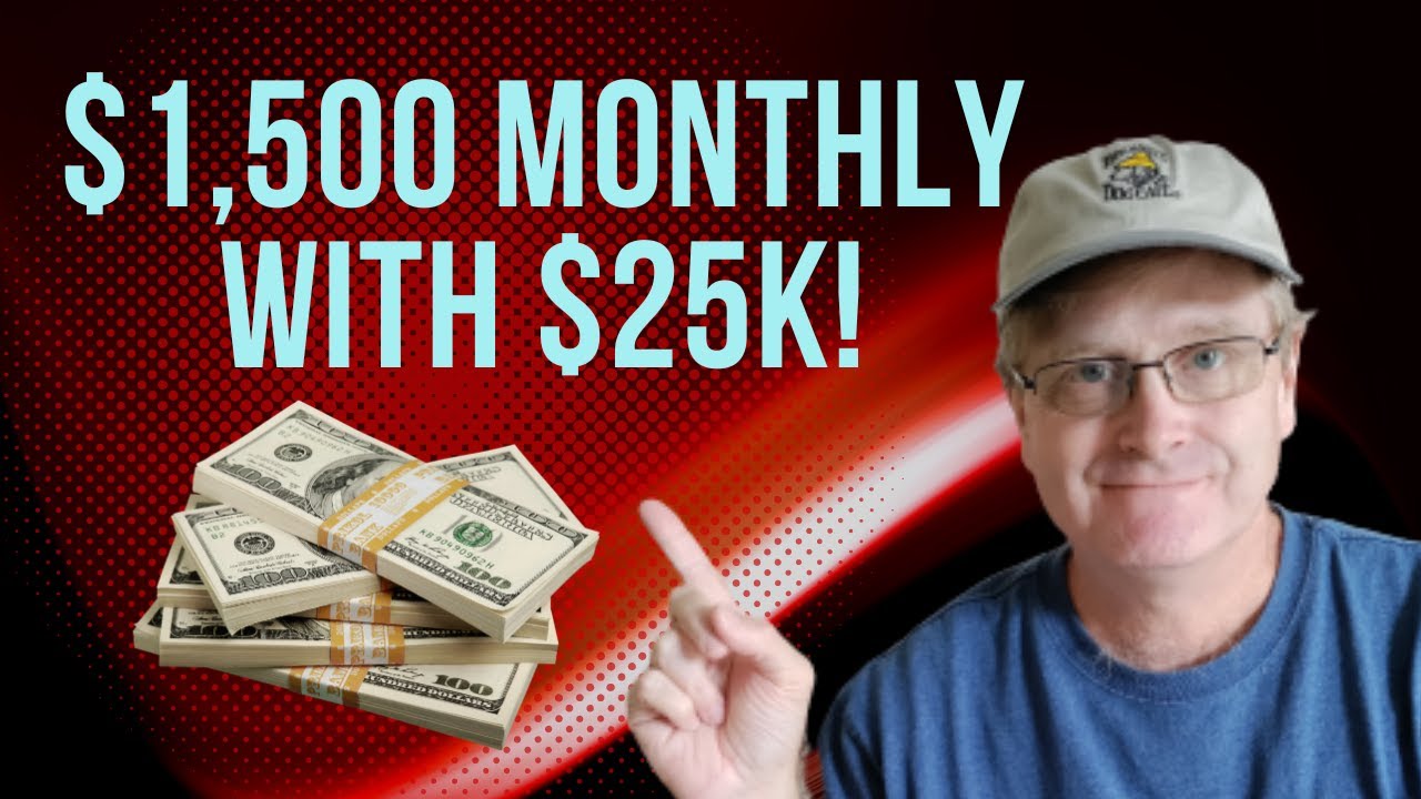 Earn $1,500 Per Month with Options Selling – Only Need $25k!