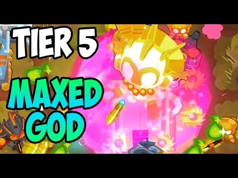 Bloons TD 6 - 5TH TIER MAXED TEMPLE - ROUND 200. CRAZY HIGH ROUND!