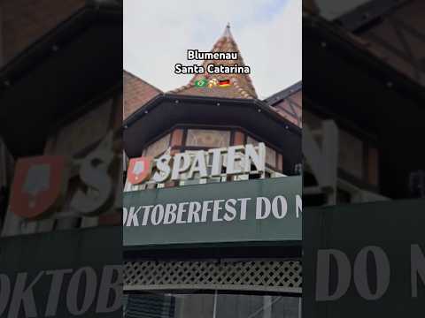VILLA GERMÁNICA BLUMENAU BRASIL 🇧🇷🇩🇪🍻🌭 #brasil #shorts #shortsviral #blumenau #oktoberfest