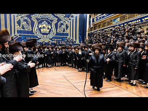 Bobov Wedding Reb Chaim Shulem Mitzvah Tantz