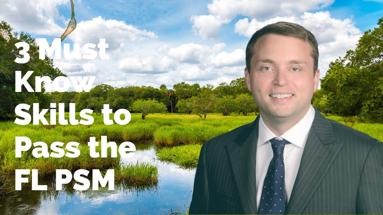 3 Must Know Skills to Pass the FL PSM | Florida Professional Surveyors and Mappers Surveyor Exam
