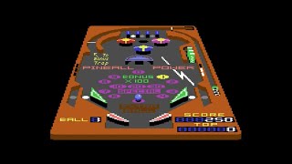 Commodore 64 Game: 3D Pinball Power (1989 Mastertronic)