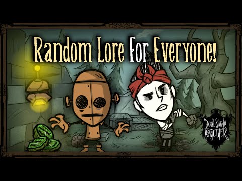 Random LORE For Every Survivor! [Don't Starve Together Lore]