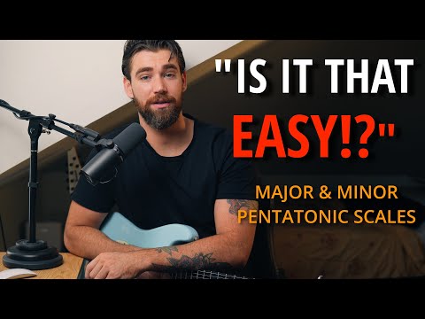 Major to Minor Pentatonic Scale Switching Technique