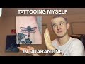 TATTOOING MYSELF IN QUARANTINE HOW I DO MY STICK N POKES