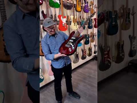 Suhr Classic S Custom - Candy Apple Red Drip image 15