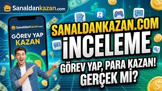 GÜNDE 500 TL KAZANDIRAN SİTE Mi? 😱 Sanaldankazan.com İncelemesi!
