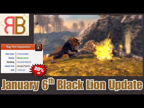 GW2 | Black Lion Update 01/06/2026 Updated Sales and Upcoming Event!