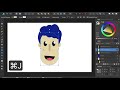 Easy Flat Design Character WITH Shading - Affinity Designer Tutorial