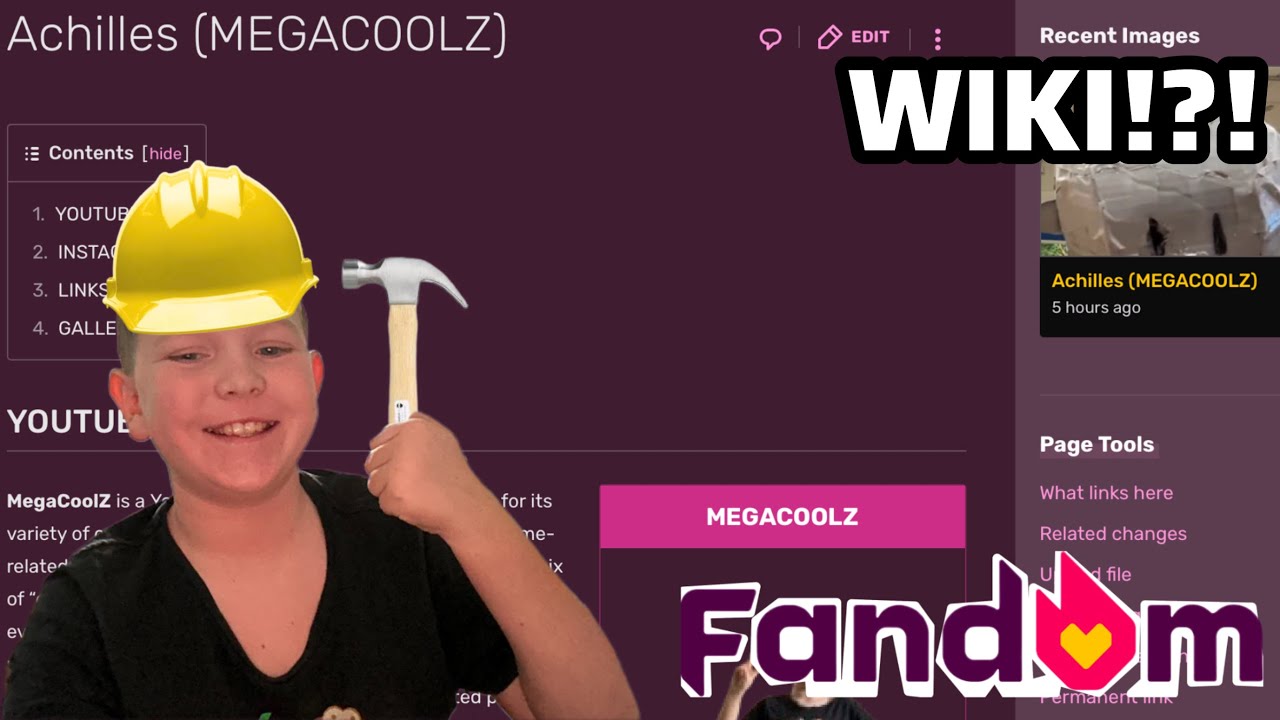 I made a Wikipedia?!?1 (fandom) (fixed)