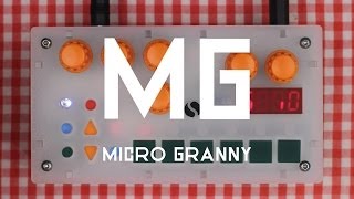 Video thumbnail for microGranny 2.0 - handmade granular sampler by Bastl Instruments